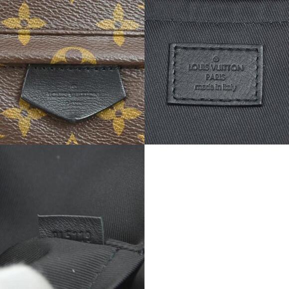 LOUIS VUITTON Black Monogram Backpack - Picture 5 of 5